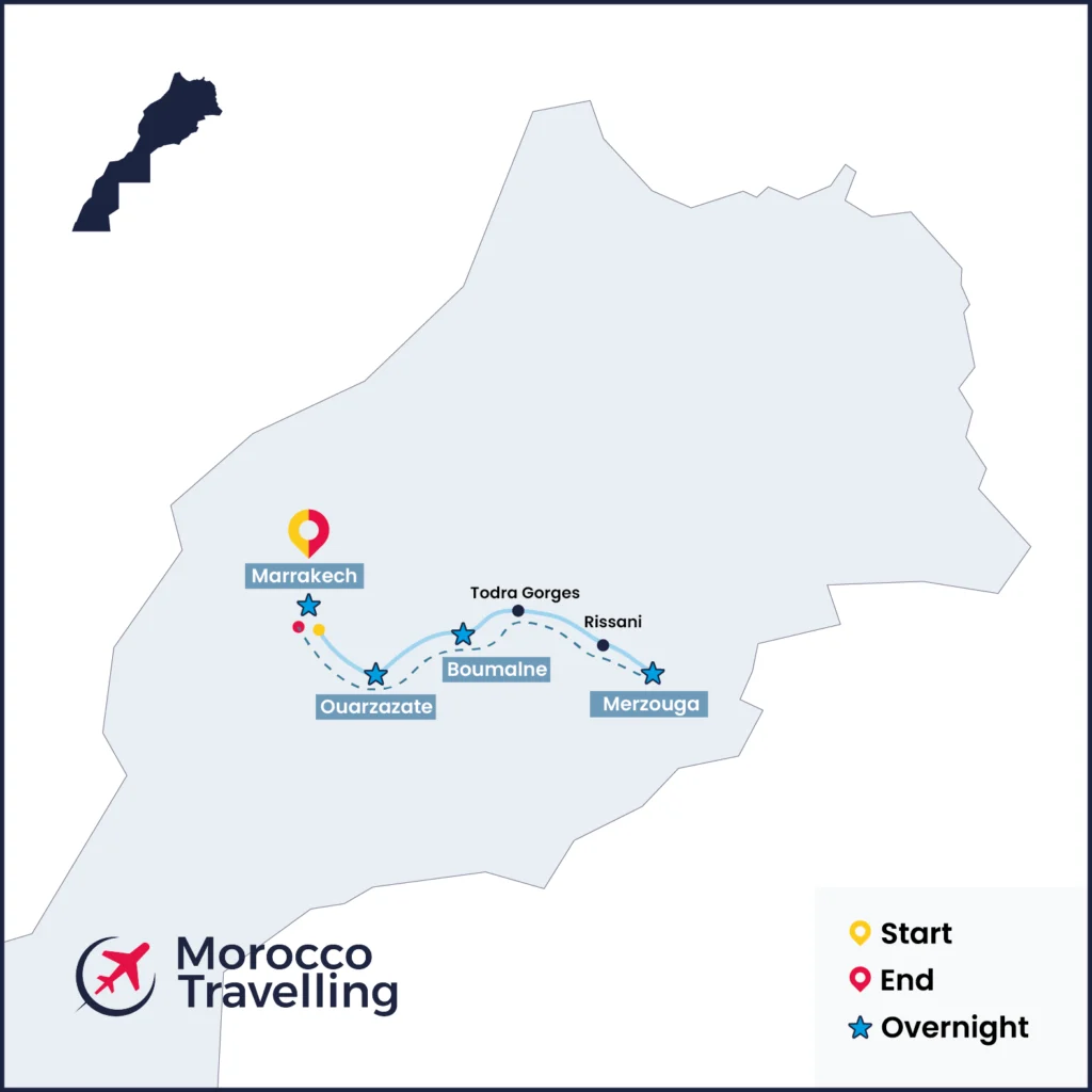 Morocco 1 Week Itinerary & Desert Tour from Marrakech-11