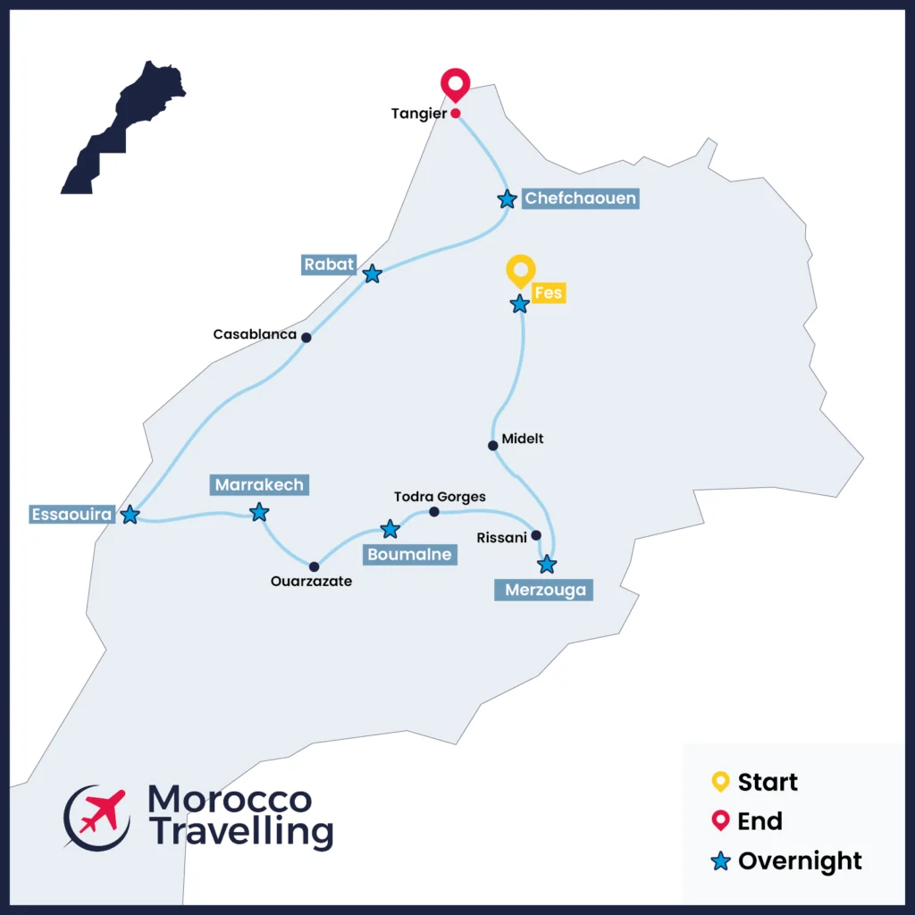 10 Days Fes Travel Itinerary & Desert Tour-06