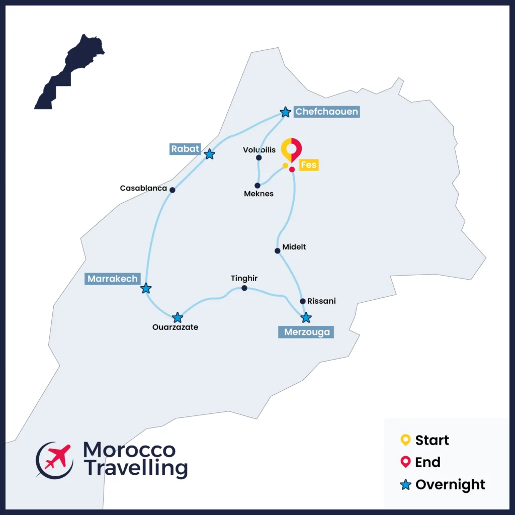 Morocco 7 Days Itinerary From Fes – 1 week tour-06