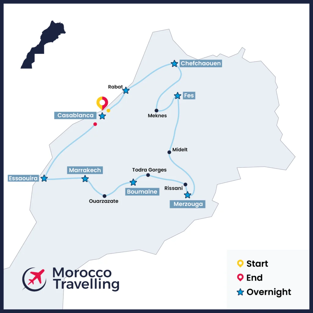 12 day morocco itinerary