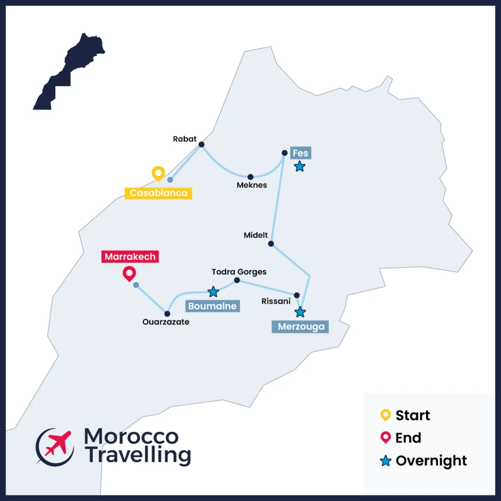 4 Days Casablanca to Marrakech Tour-01-01